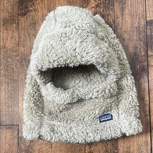 Patagonia Beige Fleece Hood / Balaclava